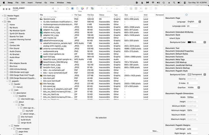 inaccessible files x-way